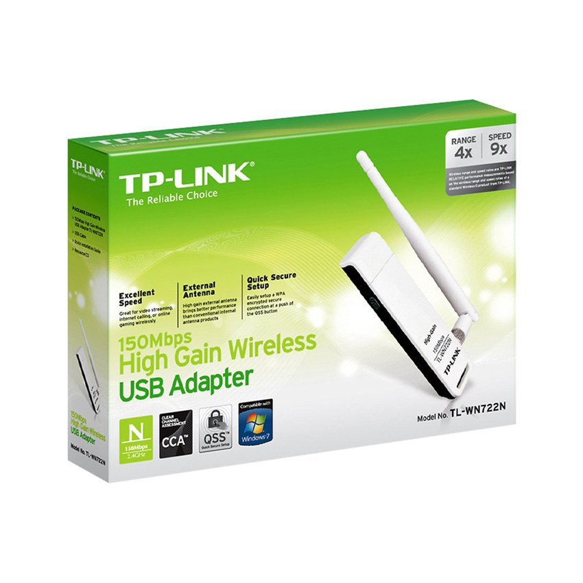USB Wifi thu sóng TP-Link TL-WN722N