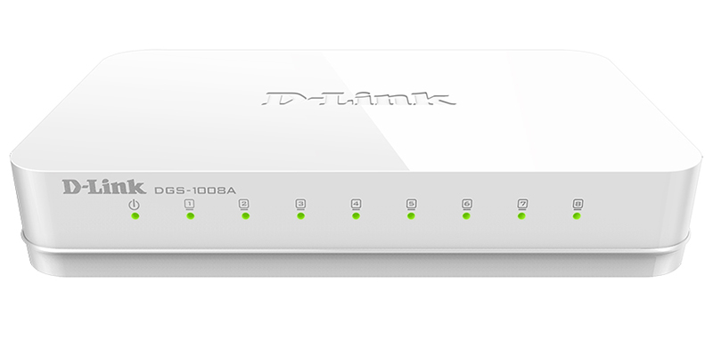 Switch chia mạng 8 cổng D-Link DGS-1008A
