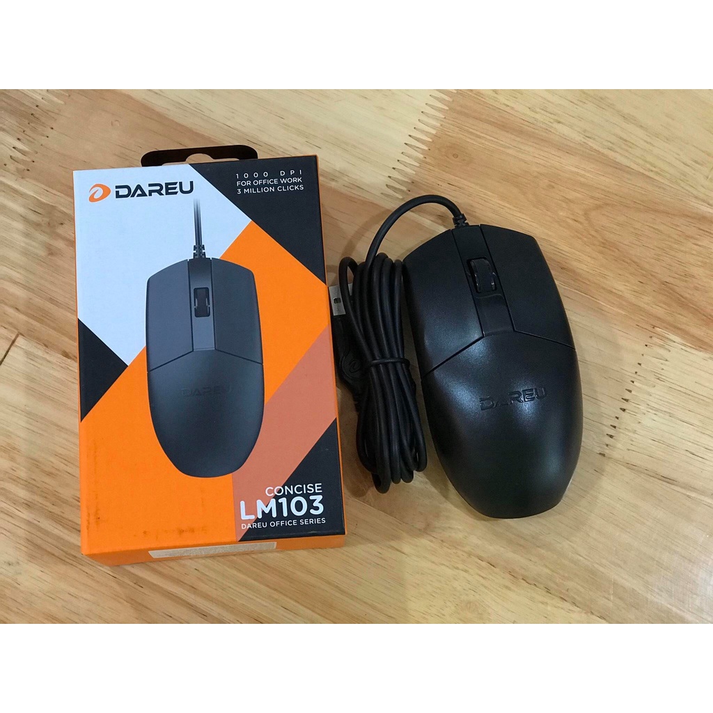 Chuột máy tính Dareu LM103 Cổng USB