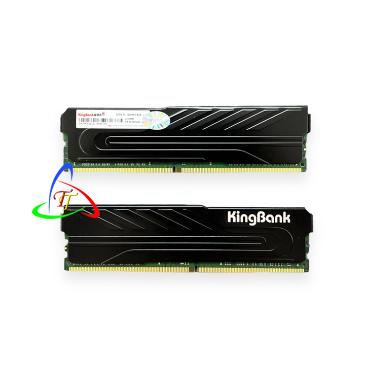 Ram máy tính Kingbank DDR4 8G Buss 2666Mhz Tản 