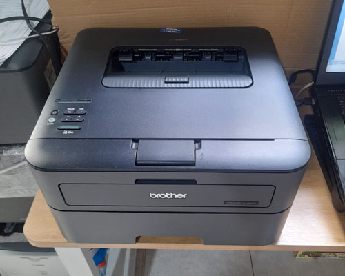 Máy in 2 mặt Brother HL 2361dn cũ in qua mạng LAN