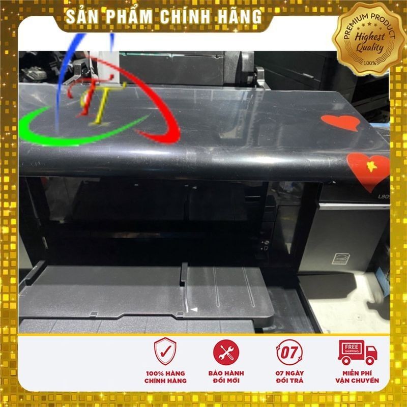 Máy in phun màu cũ Epson L805 in qua WIFI