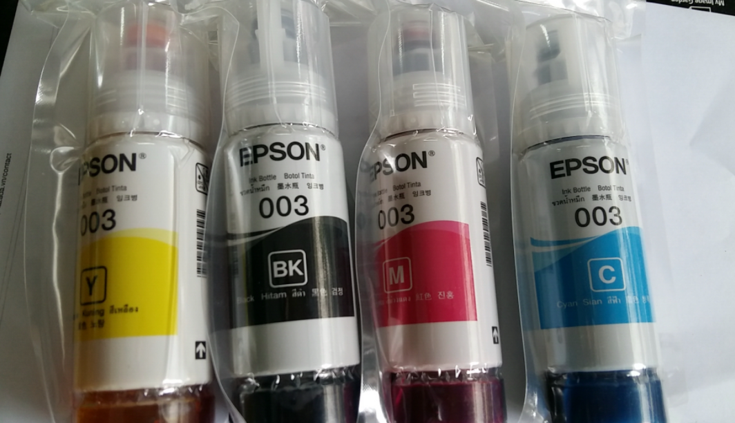 Bộ Mực in Epson 003 cho máy L1110 L1210 L3110 L3210 L3150 L4150 L5190