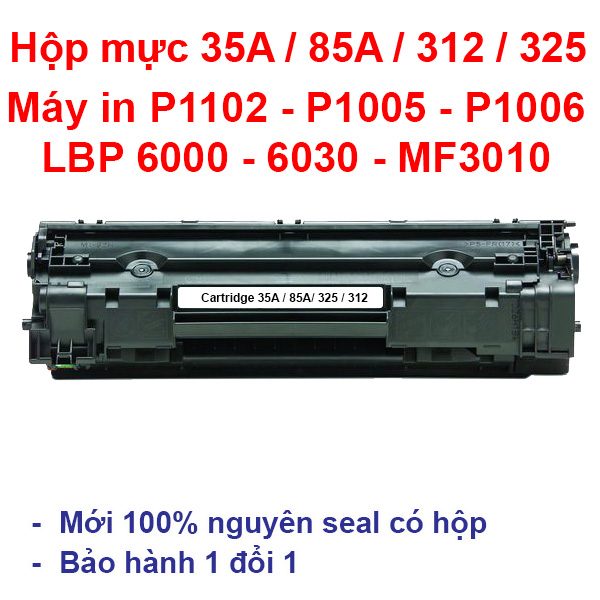 Hộp mực 312/35A dùng cho máy in Hp 1005 1006 1102 Canon 3050 6030 6230 6030w