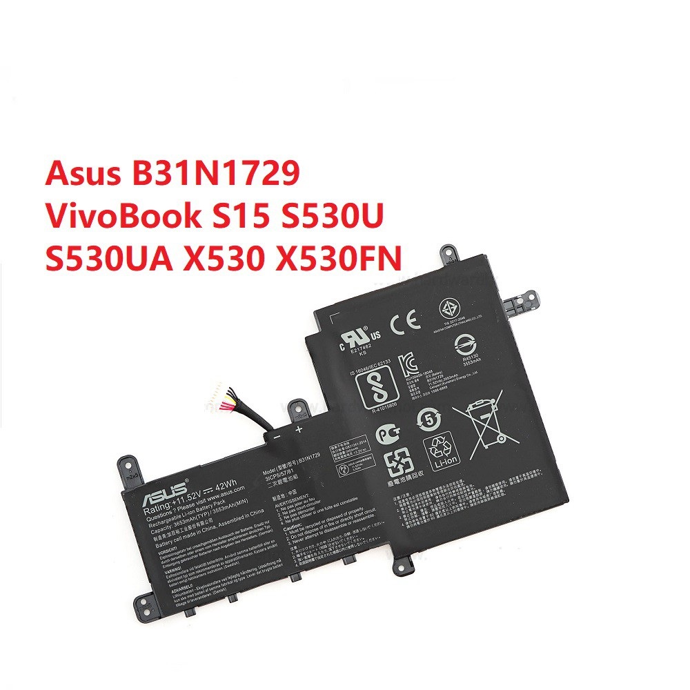 Pin Asus VivoBook S15, S530U, S530UA, S530UN, X530FN