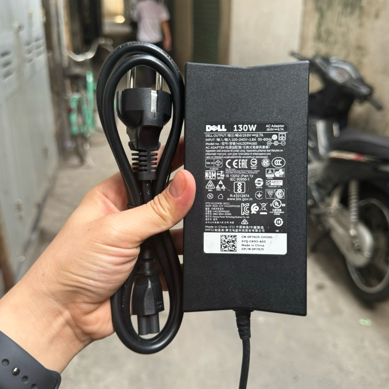 Sạc laptop Dell 19.5V – 6.7A- 130W- Slim